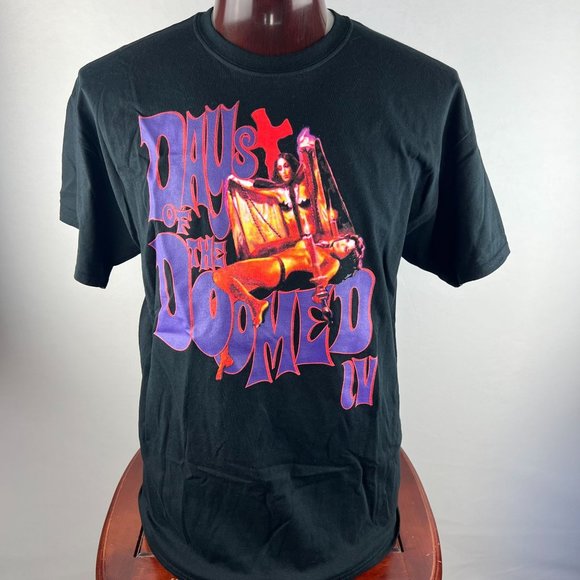 Gildan Other - Days Of The Doomed IV 2014 Midwest Metal Festival XL T-Shirt